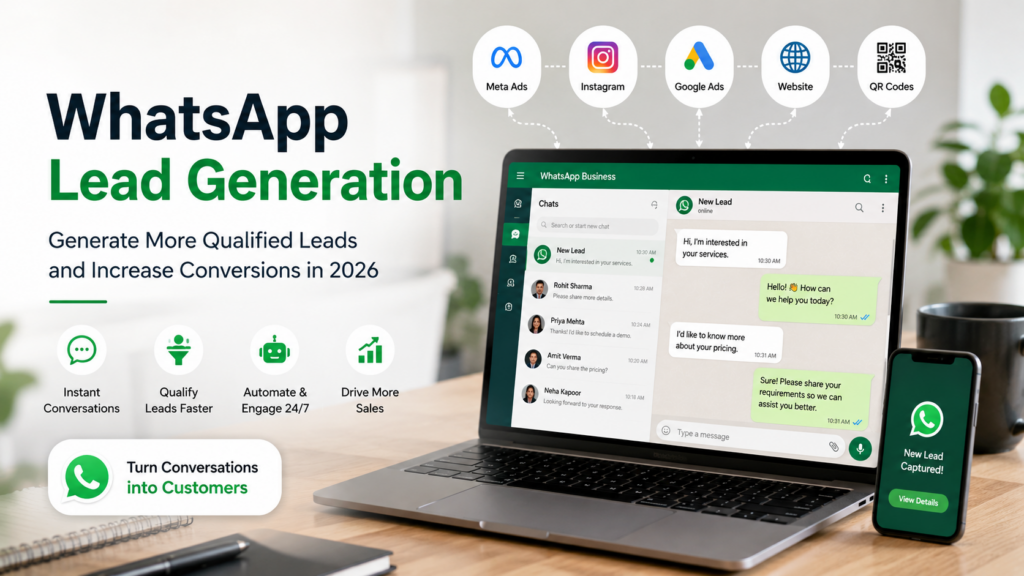 whatsapp lead generation - Wonestop
